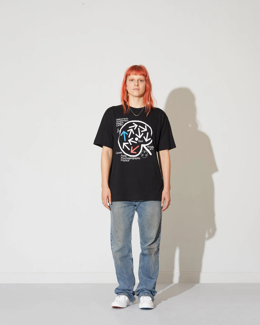 Patta x Experimental Jetset Magick Center T-Shirt (Black) Patta x Converse