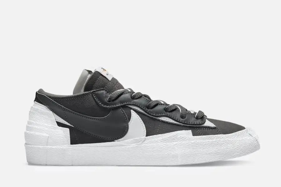 Nike X Sacai Blazer Low (Iron Grey/White-White) - Patta
