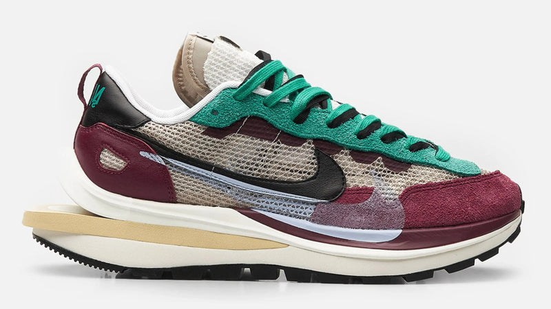 Nike x Sacai VaporWaffle (String/Black-Villain Red) - Patta