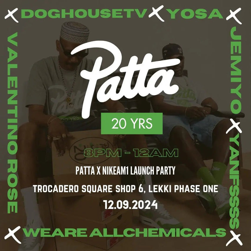 Patta X Nike Chlorophyll Launch Party In Lagos - Patta
