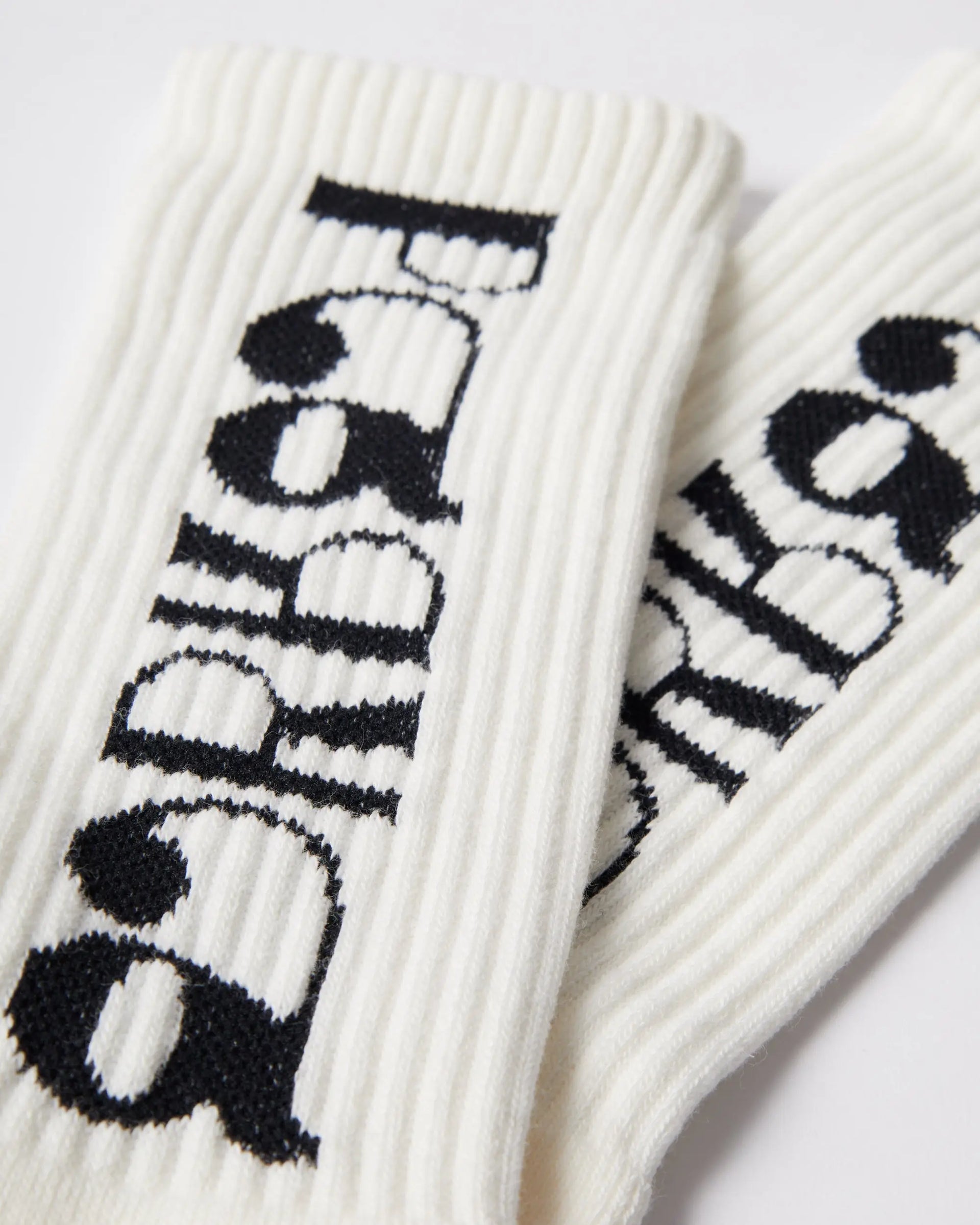 ByParra Tokyo logo crew socks (White) ByParra