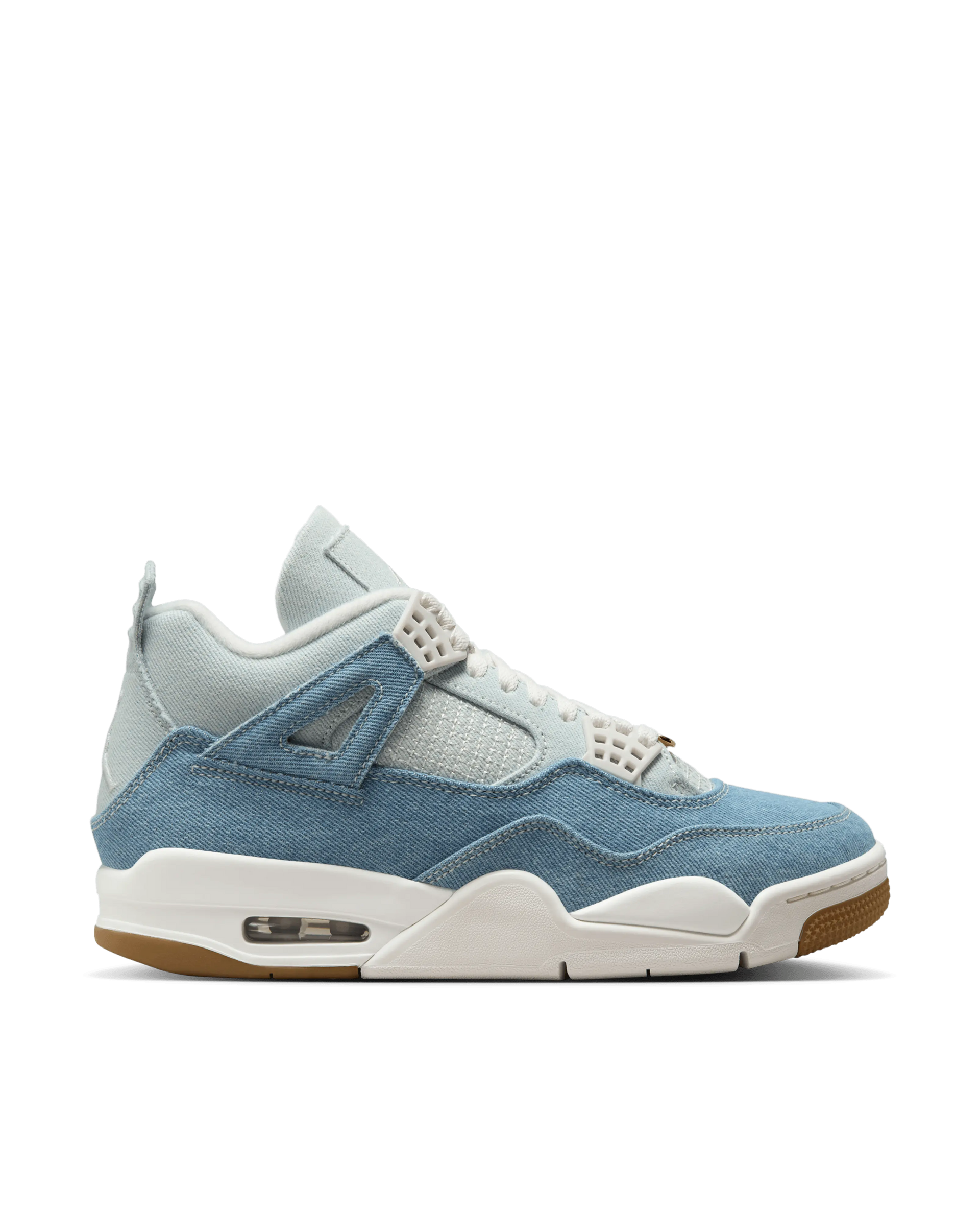Nike WMNS Air Jordan 4 Retro Tex (Sail/Sail-Gum Light Brown-Worn Blue) Jordan