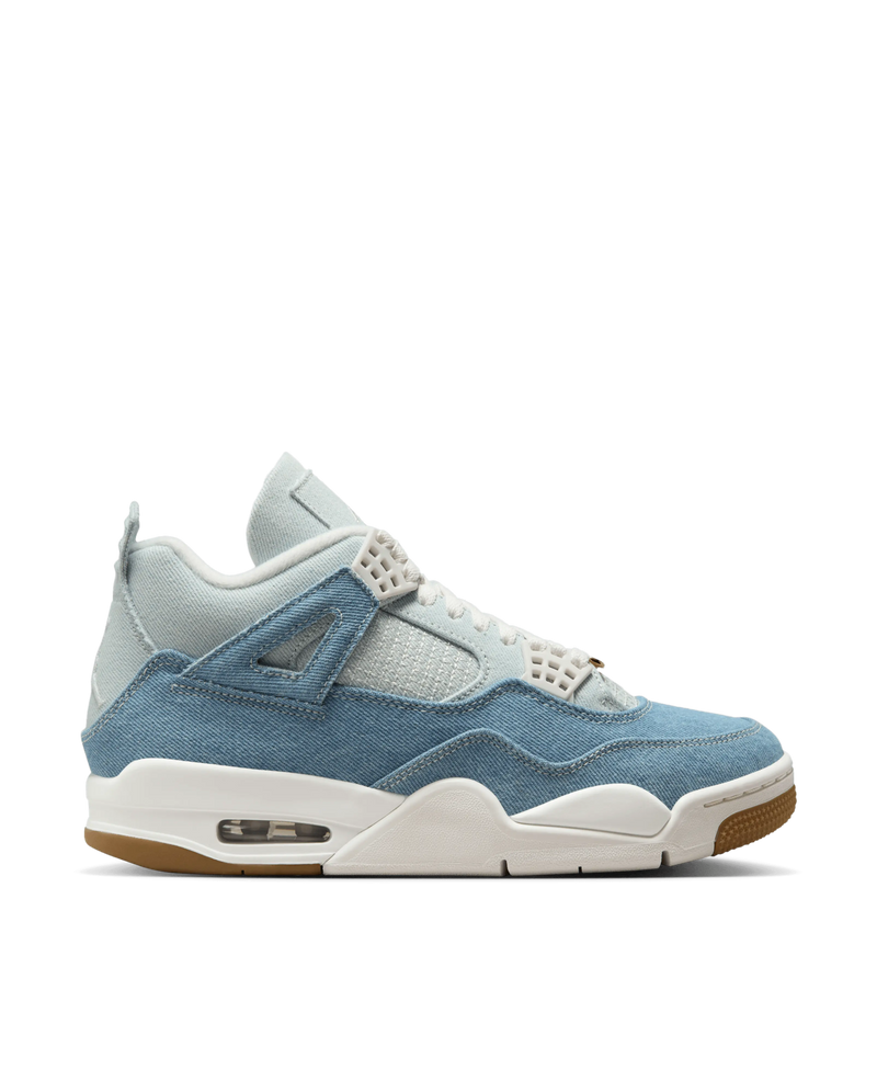 Nike WMNS Air Jordan 4 Retro Tex (Sail/Sail-Gum Light Brown-Worn Blue) Jordan