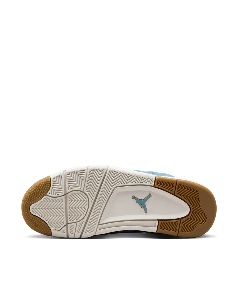 Nike WMNS Air Jordan 4 Retro Tex (Sail/Sail-Gum Light Brown-Worn Blue) Jordan