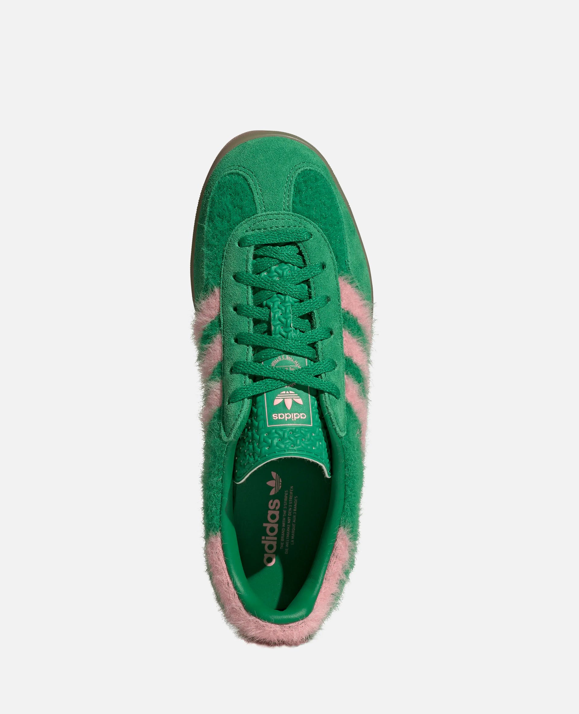 adidas WMNS Gazzelle Indoor (Green/Green/Glow Pink) Adidas