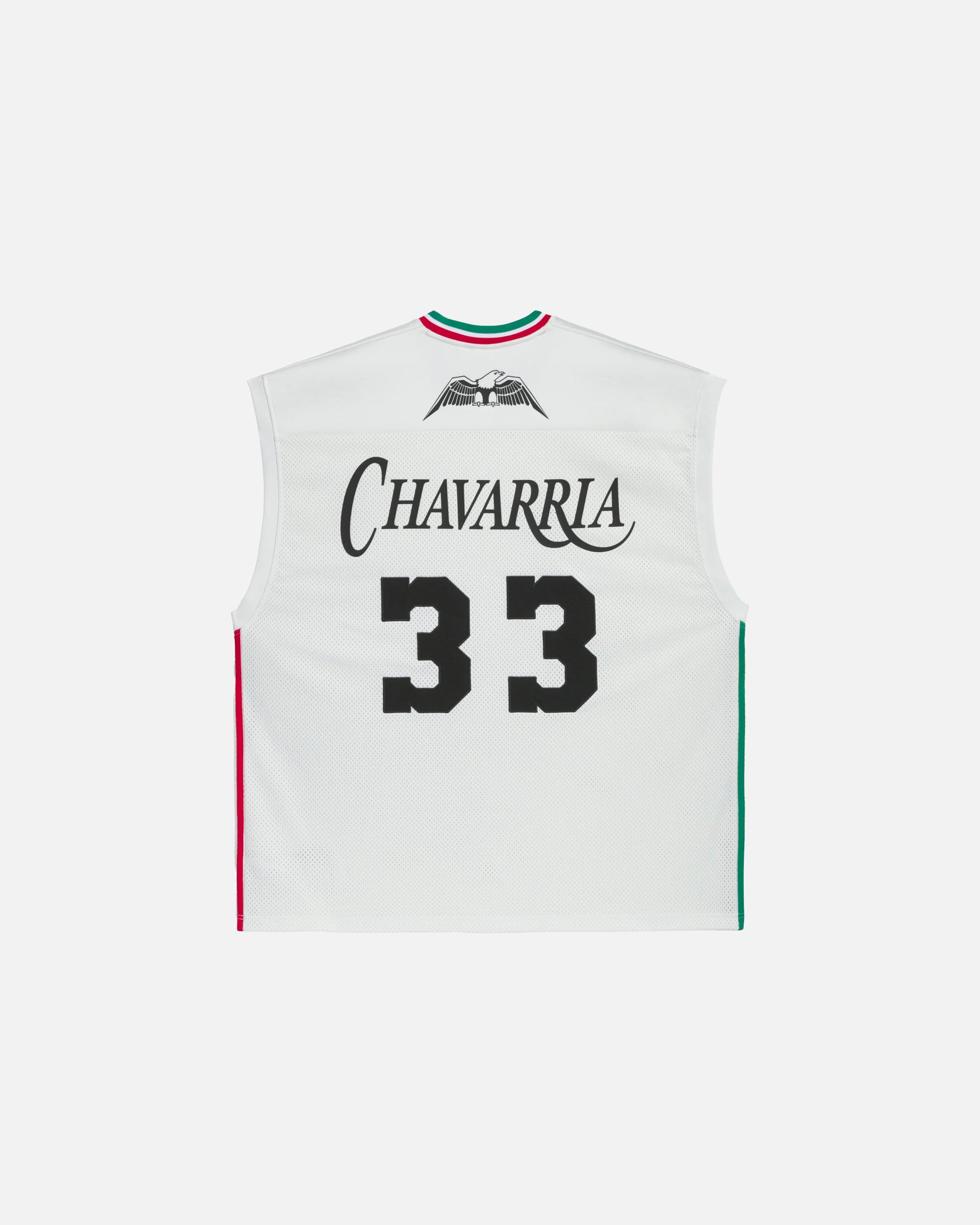 adidas Chavarria Basketball Jersey (Off White/Black)