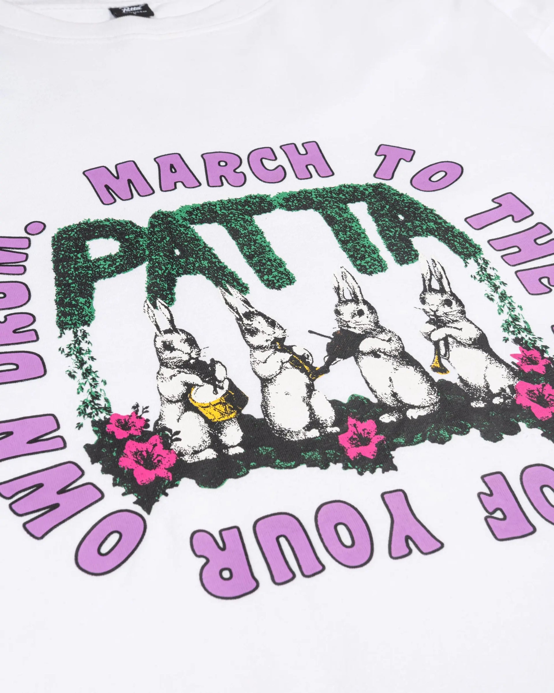 Patta Own Your Own Mind Long Sleeve T-Shirt (White) Patta
