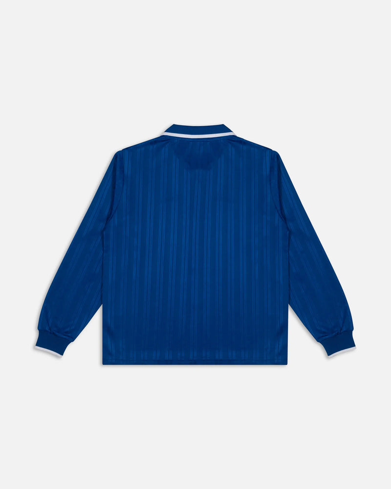 Patta Jacquard Striped Long Sleeve Jersey (Monaco Blue ) Patta