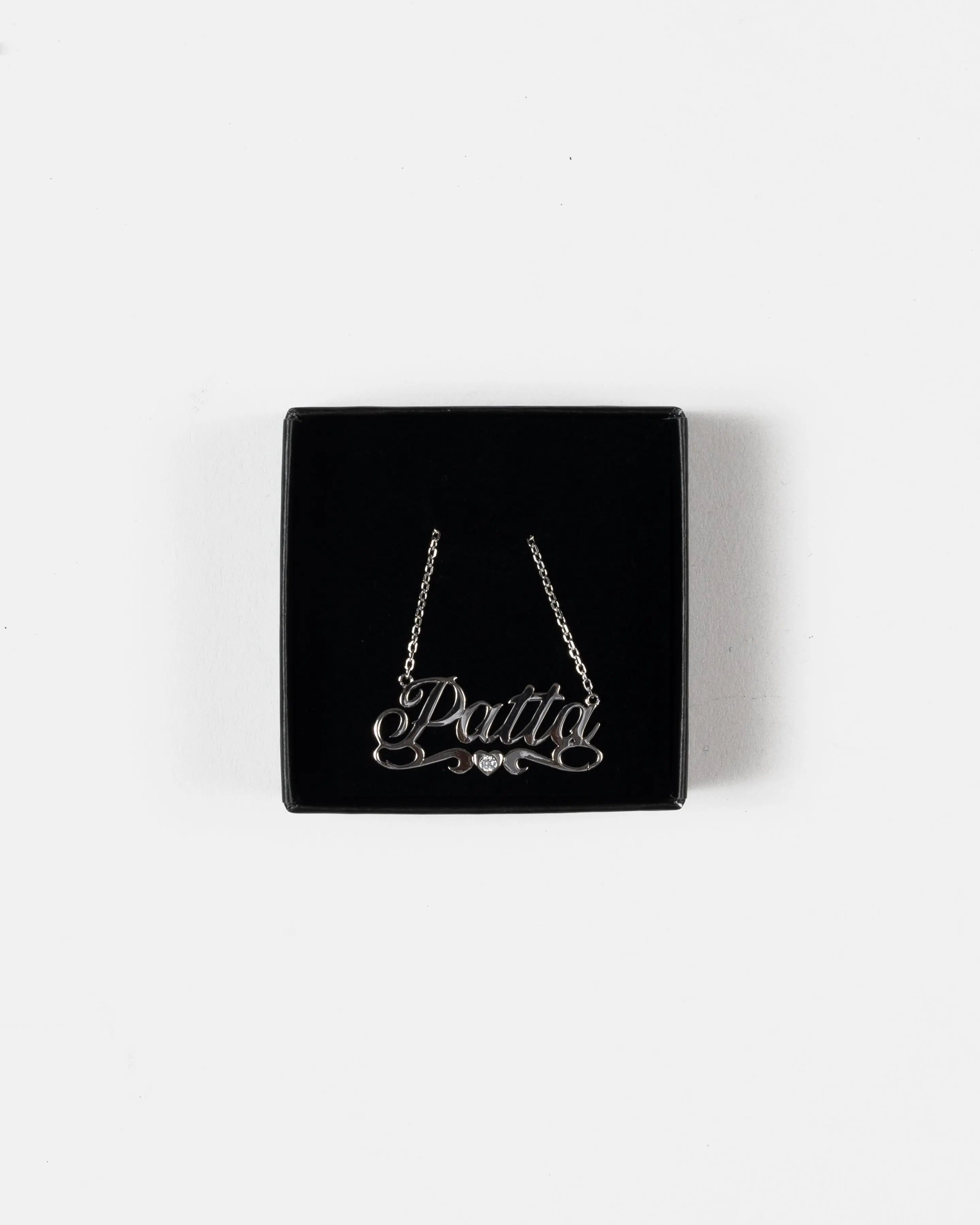 Patta Name Chain (Silver) - Patta