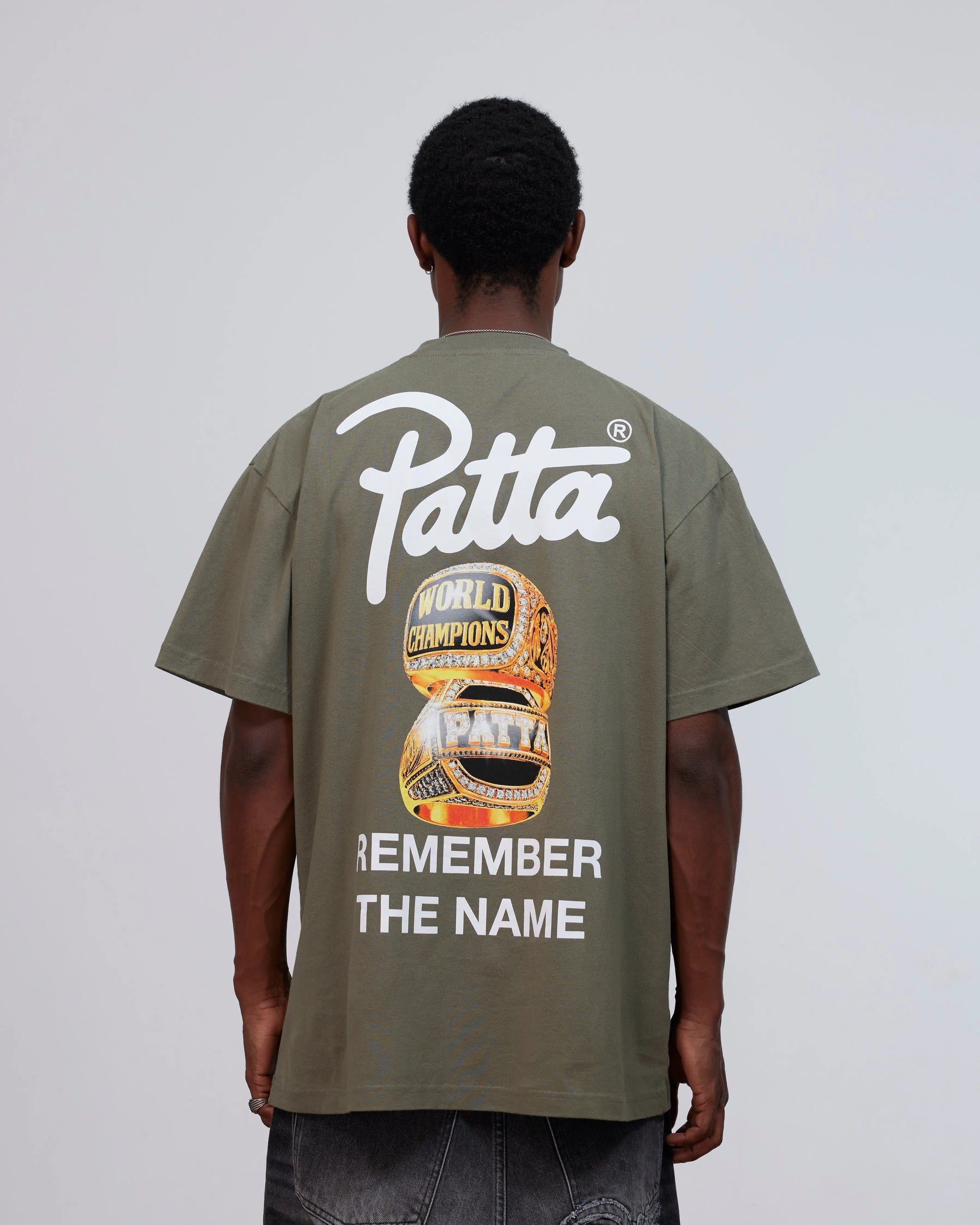 Patta Championship T-Shirt (Dusty Olive) Patta