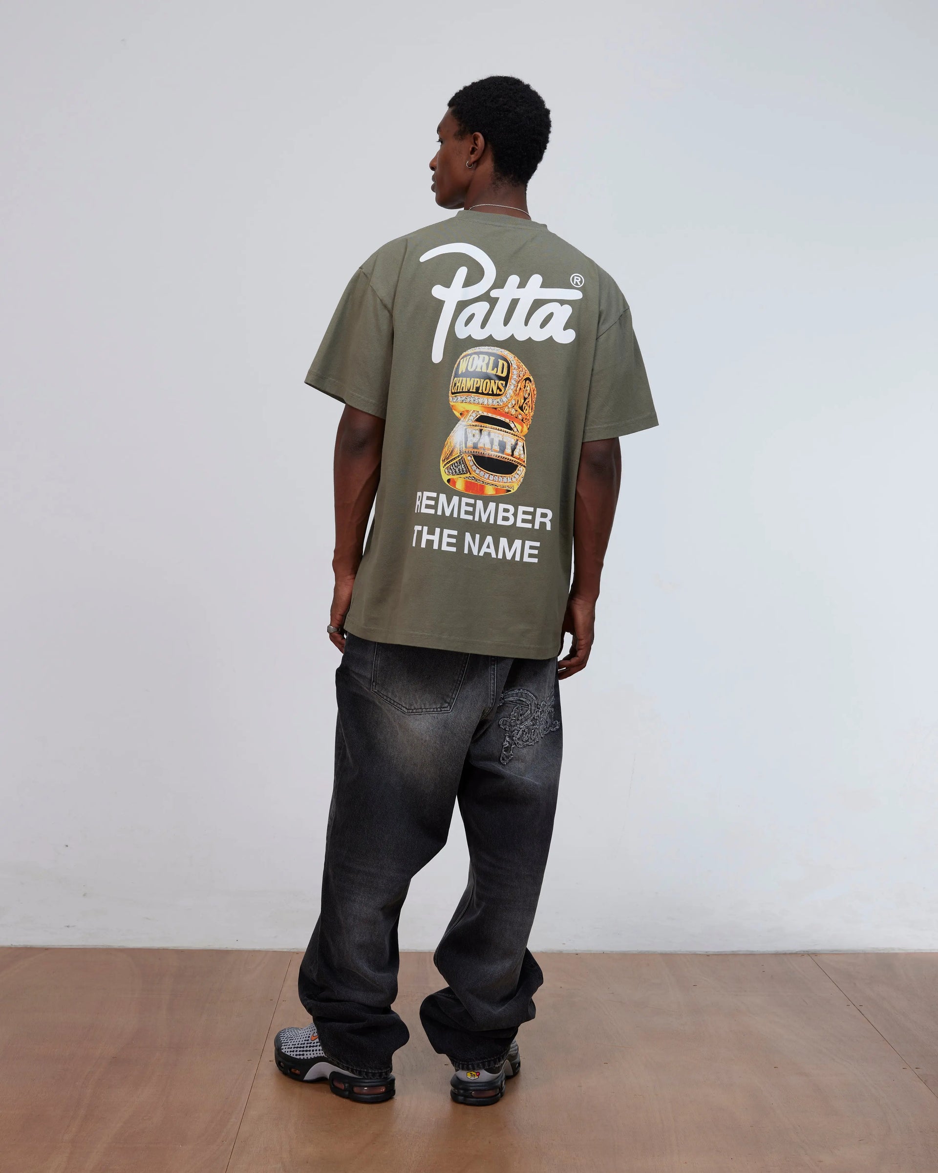 Patta Championship T-Shirt (Dusty Olive) Patta