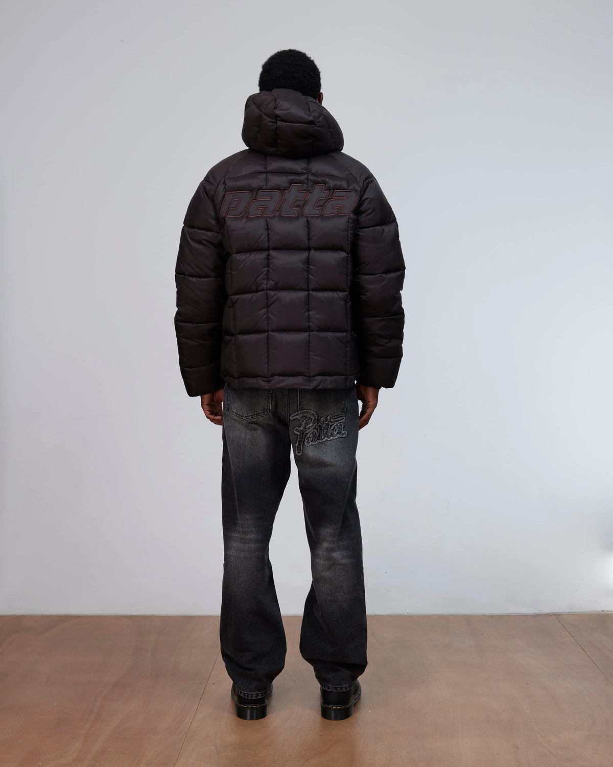 Patta Square Quilted Puffer Jacket (Java) Patta
