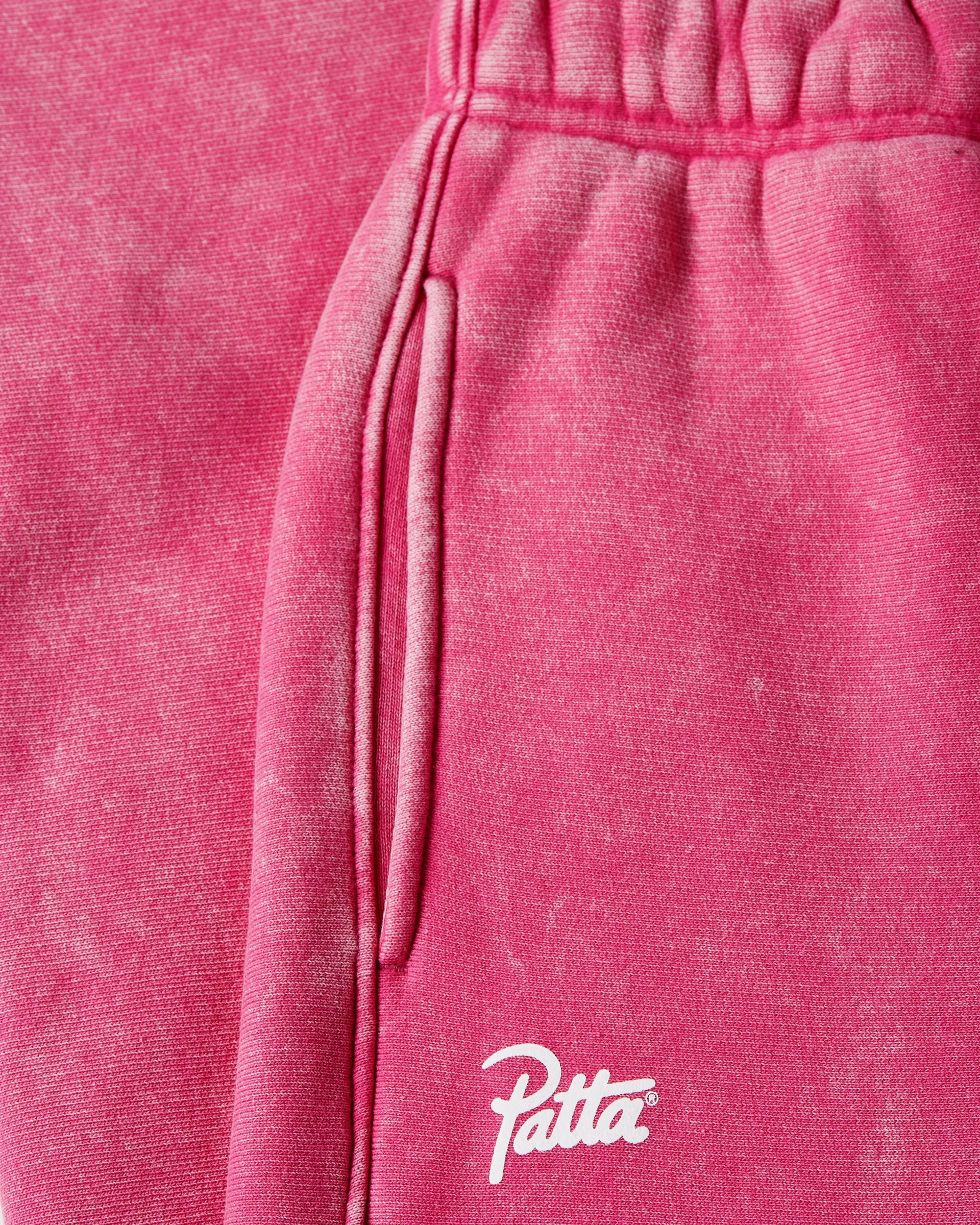 Patta Classic Washed Jogging Pants (Fuchsia Red) Patta