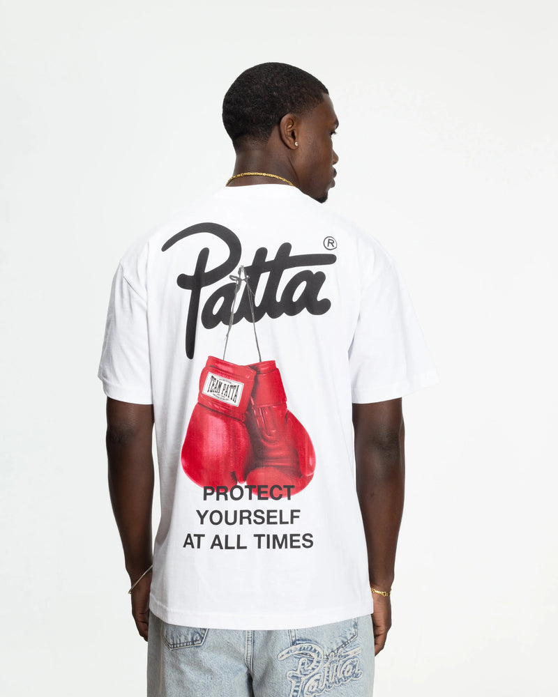 Patta Protect Yourself T-Shirt (White) Patta