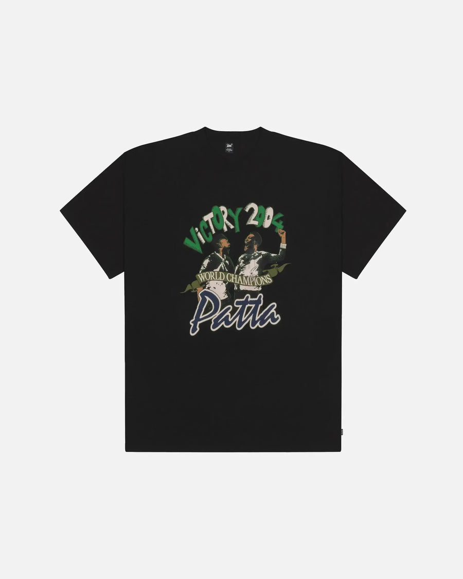 Patta Victory T-Shirt Black (EA) Patta