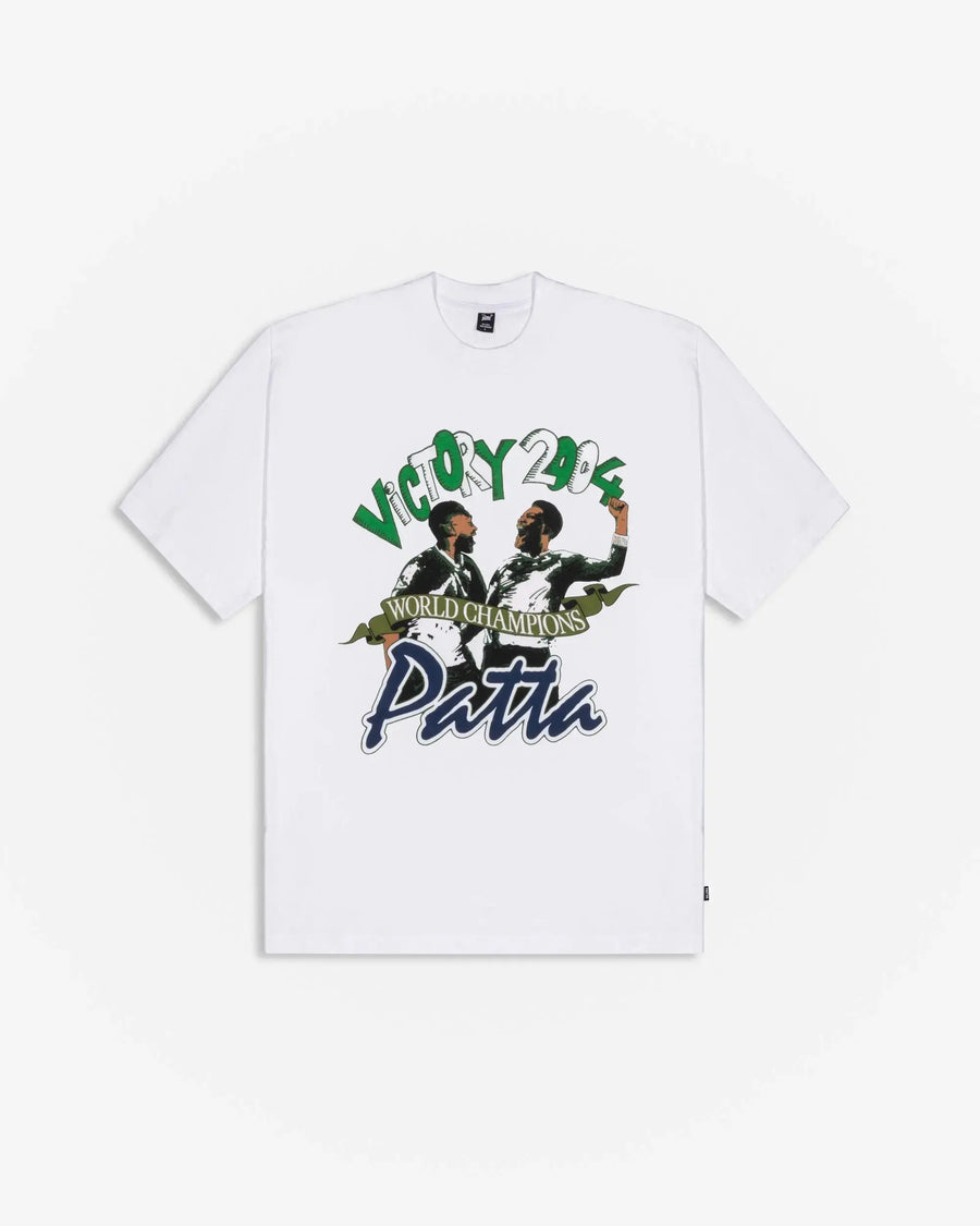 Patta Victory T-Shirt White (EA) Patta