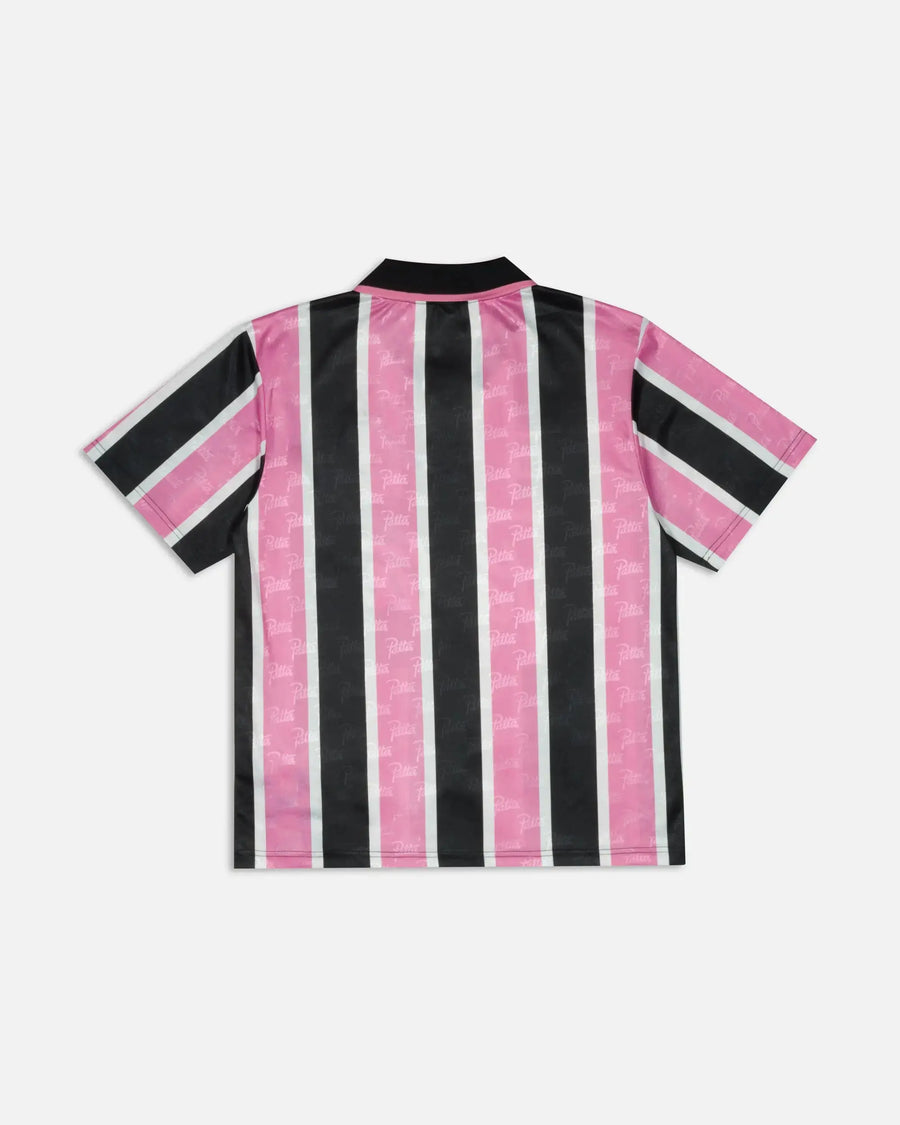 Patta Stripe Football Jersey Begonia Pink (EA) Patta