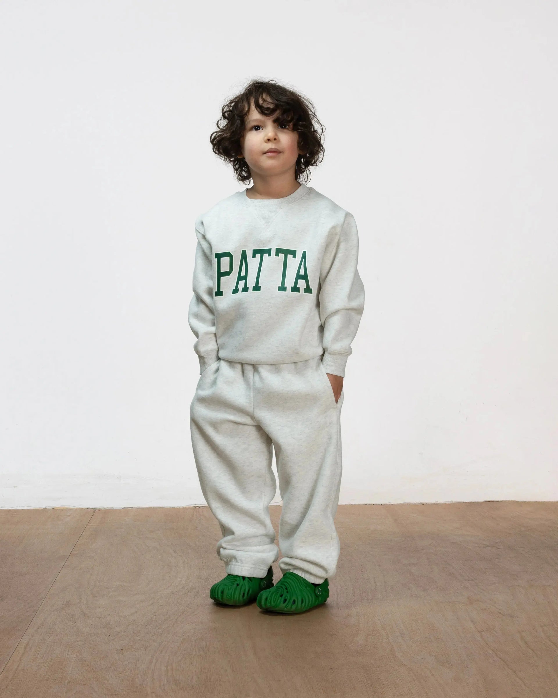 Patta Kids Jogging Pants (Grey heather) Patta