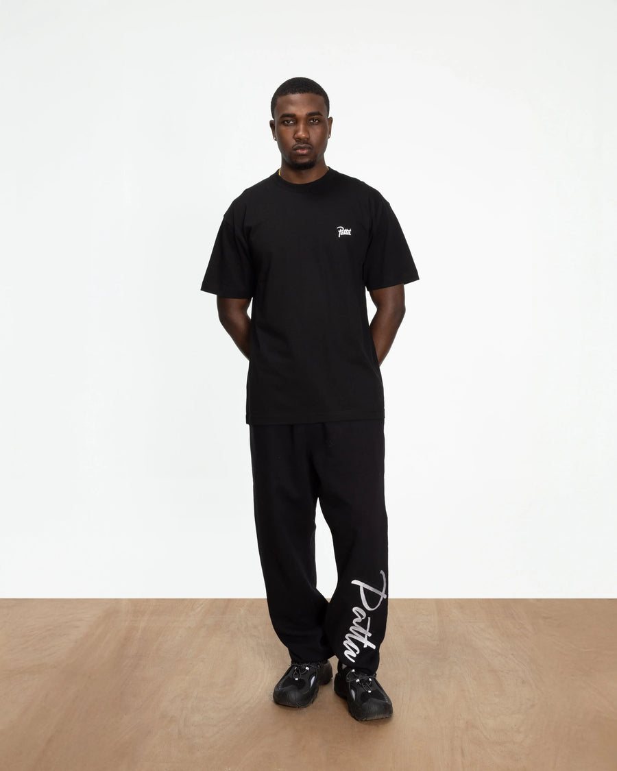 Patta Embro Classic Jogging Pants (Black) Patta