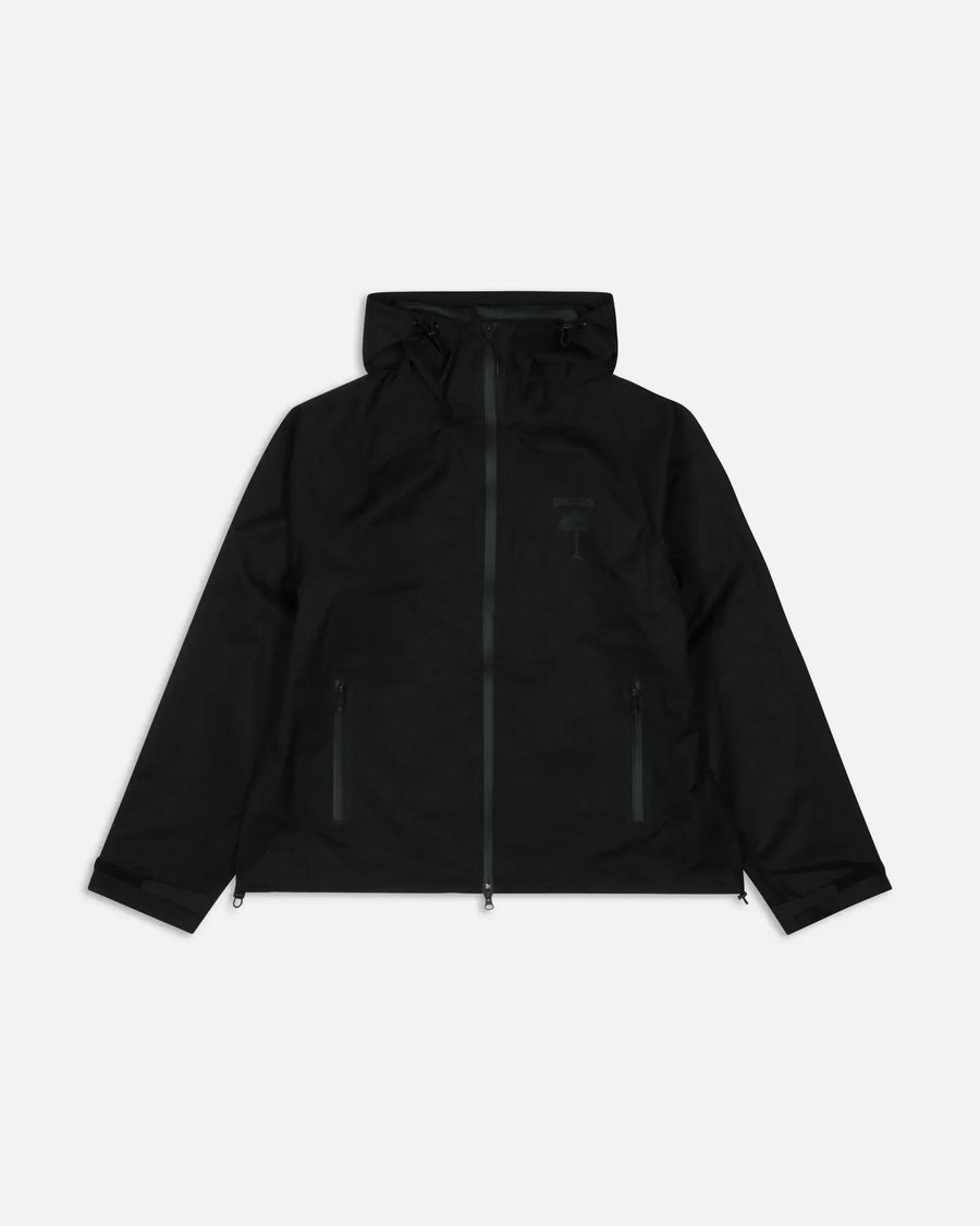 Patta 3M Reflective Waterproof Rain Jacket Black (EA) Patta