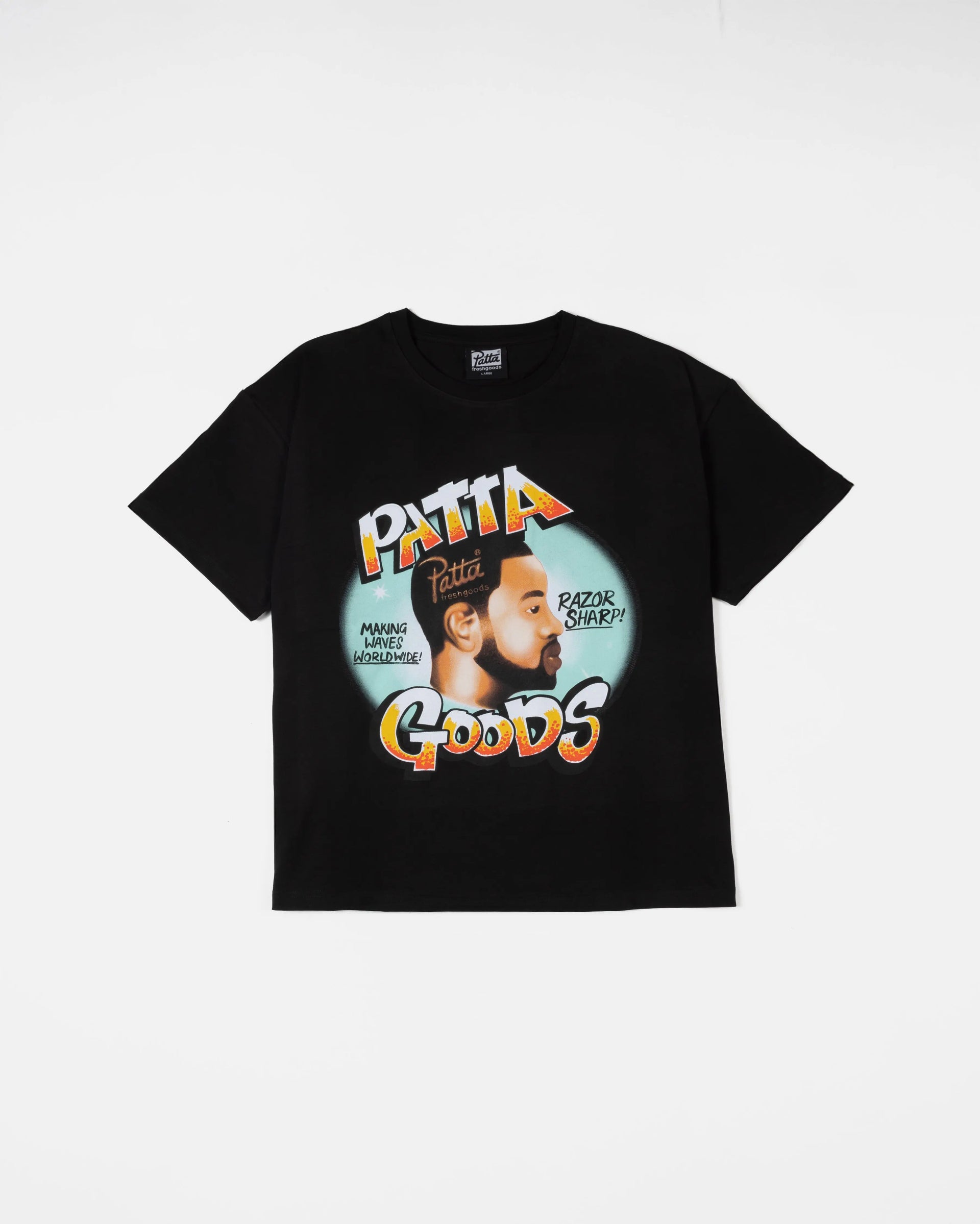 Patta x Joe Freshgoods Barber Shop T-Shirt (Black) Patta