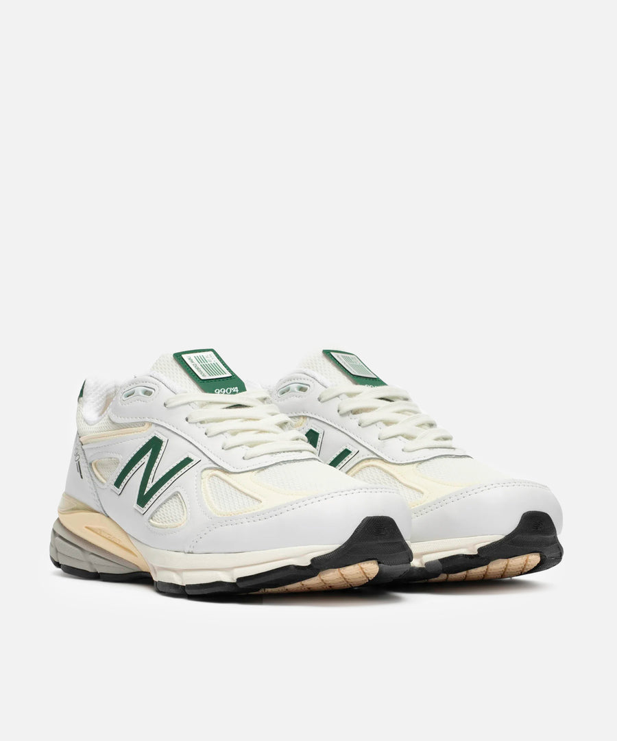 New Balance U990v4 (White/Green)