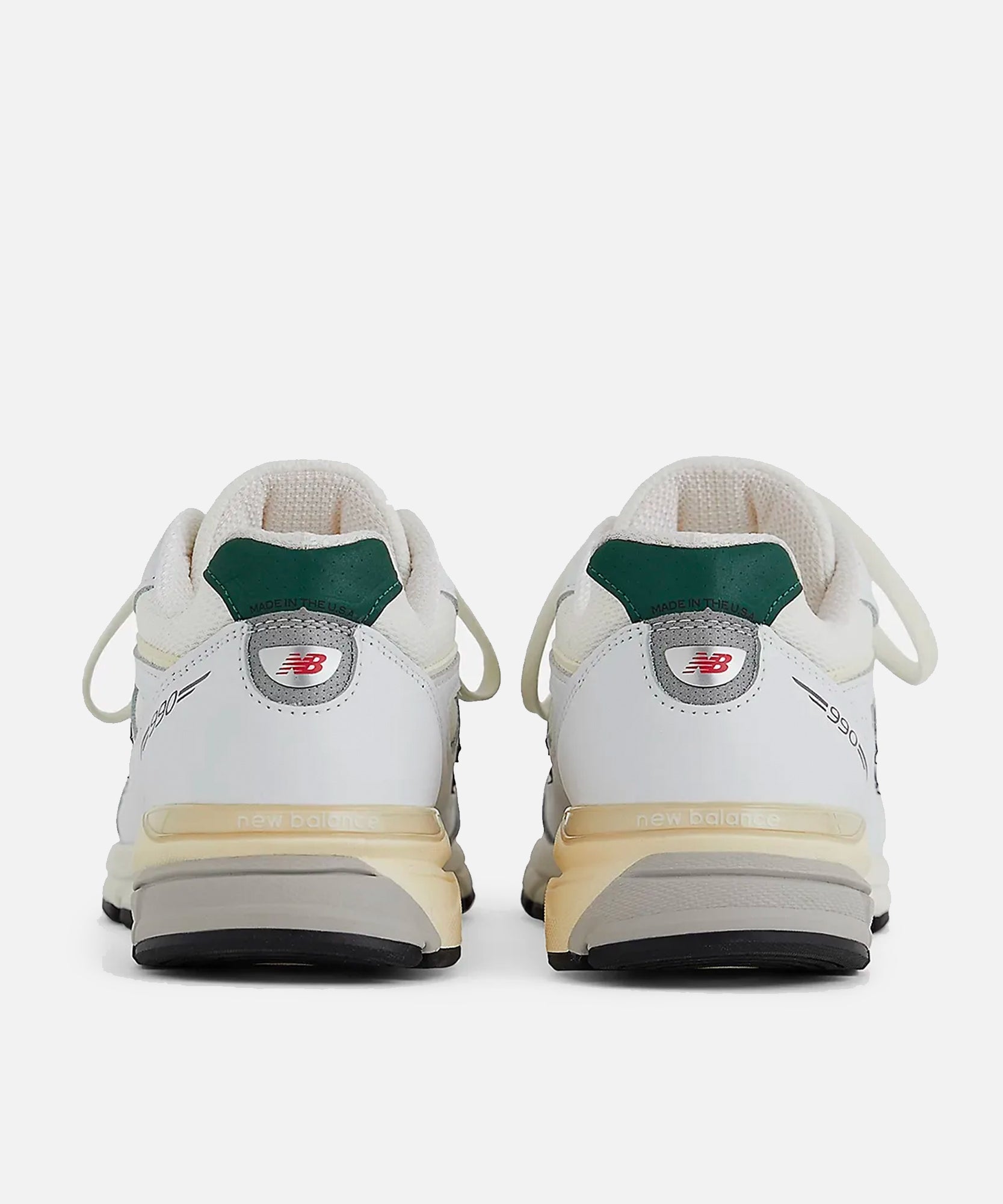 New Balance U990v4 (White/Green)