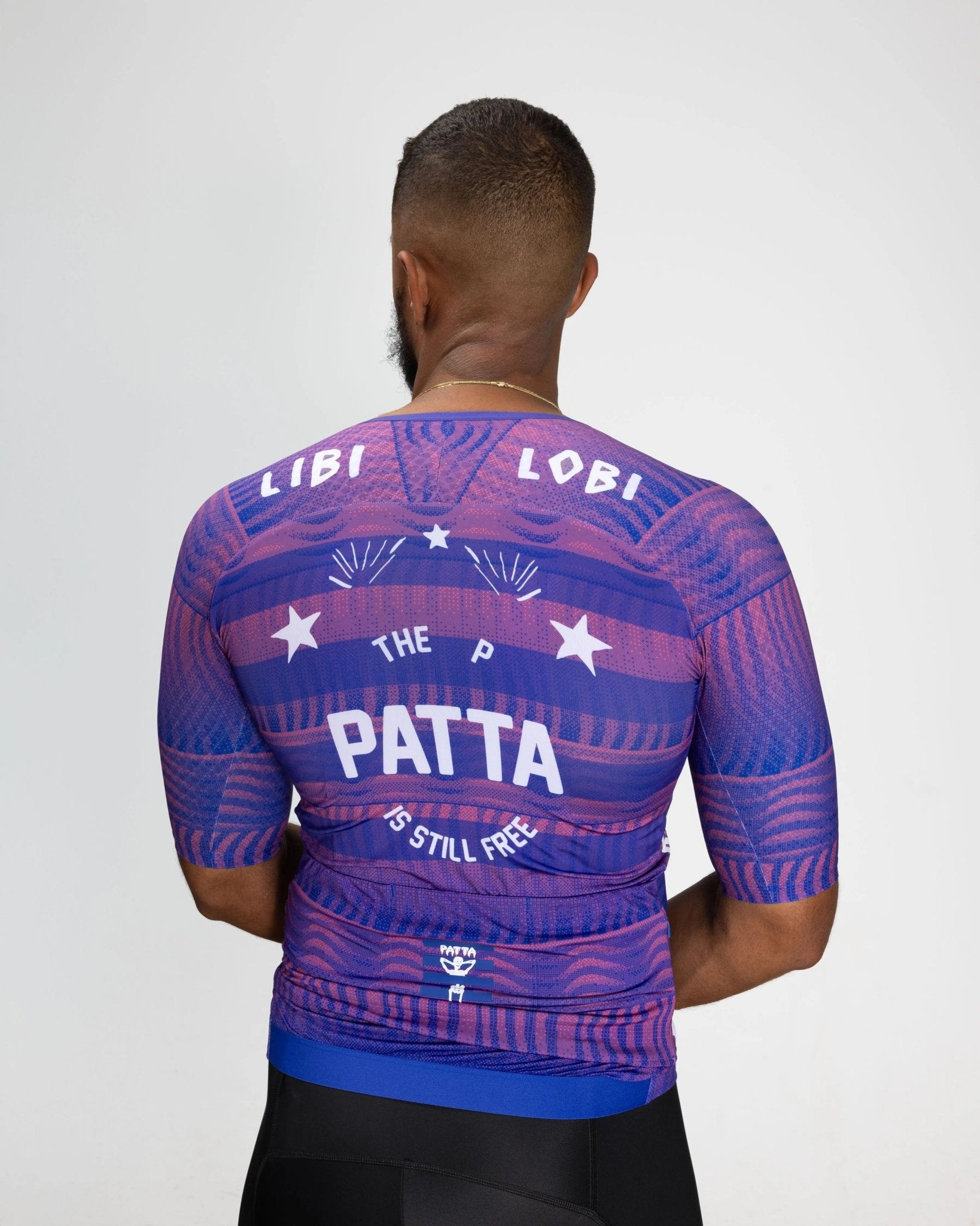 x Rapha Men's Pro Team Aero Jersey (Flamingo Pink/Royal Blue